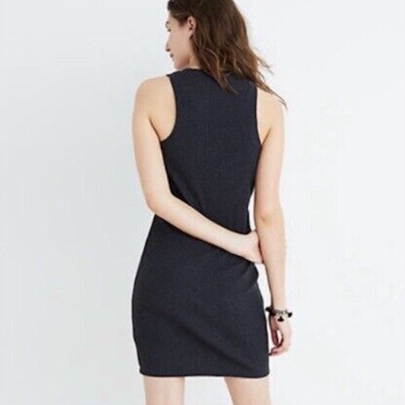 Madewell Ribbed Tank Dress - Picture 1 of 5
